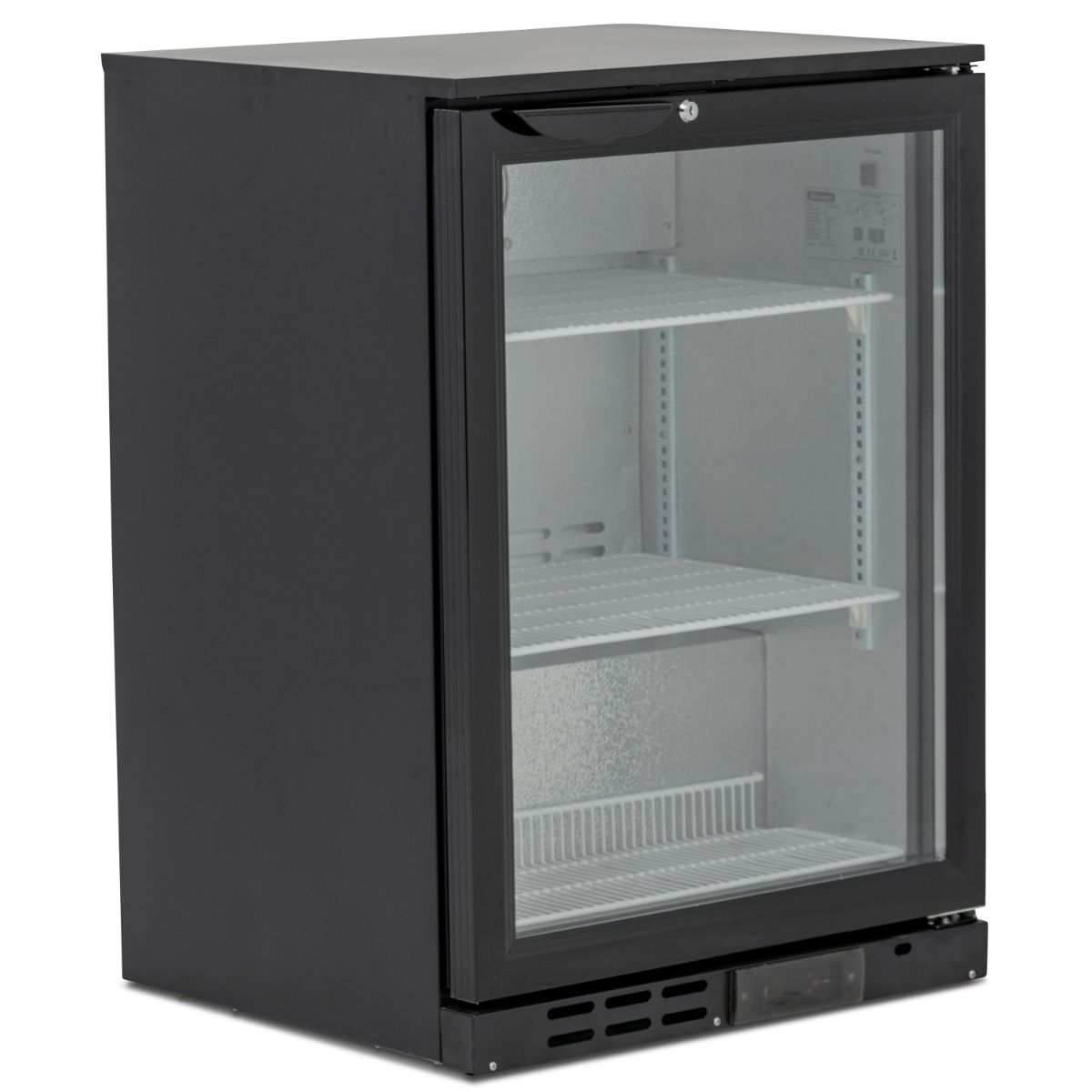 BLIZZARD Single Door Low Height Bar Bottle Cooler (108 Btl) - LOWBAR1