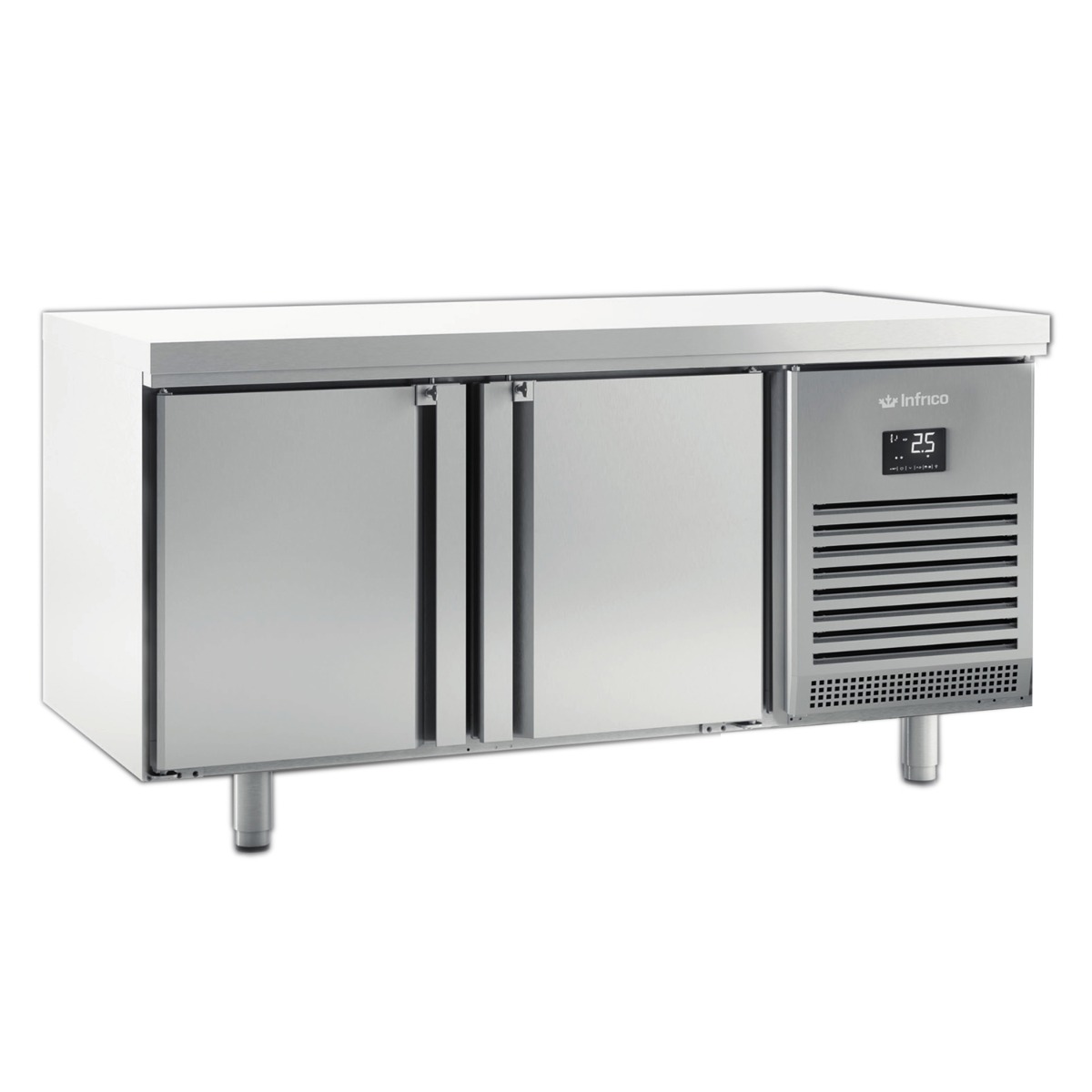 INFRICO 2 Door 800mm Depth Counter 405L - MR1620