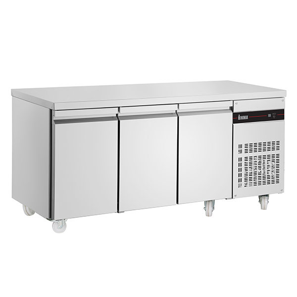 INOMAK 3 Door Slimline 600mm Depth Counter 353L - SL999-ECO