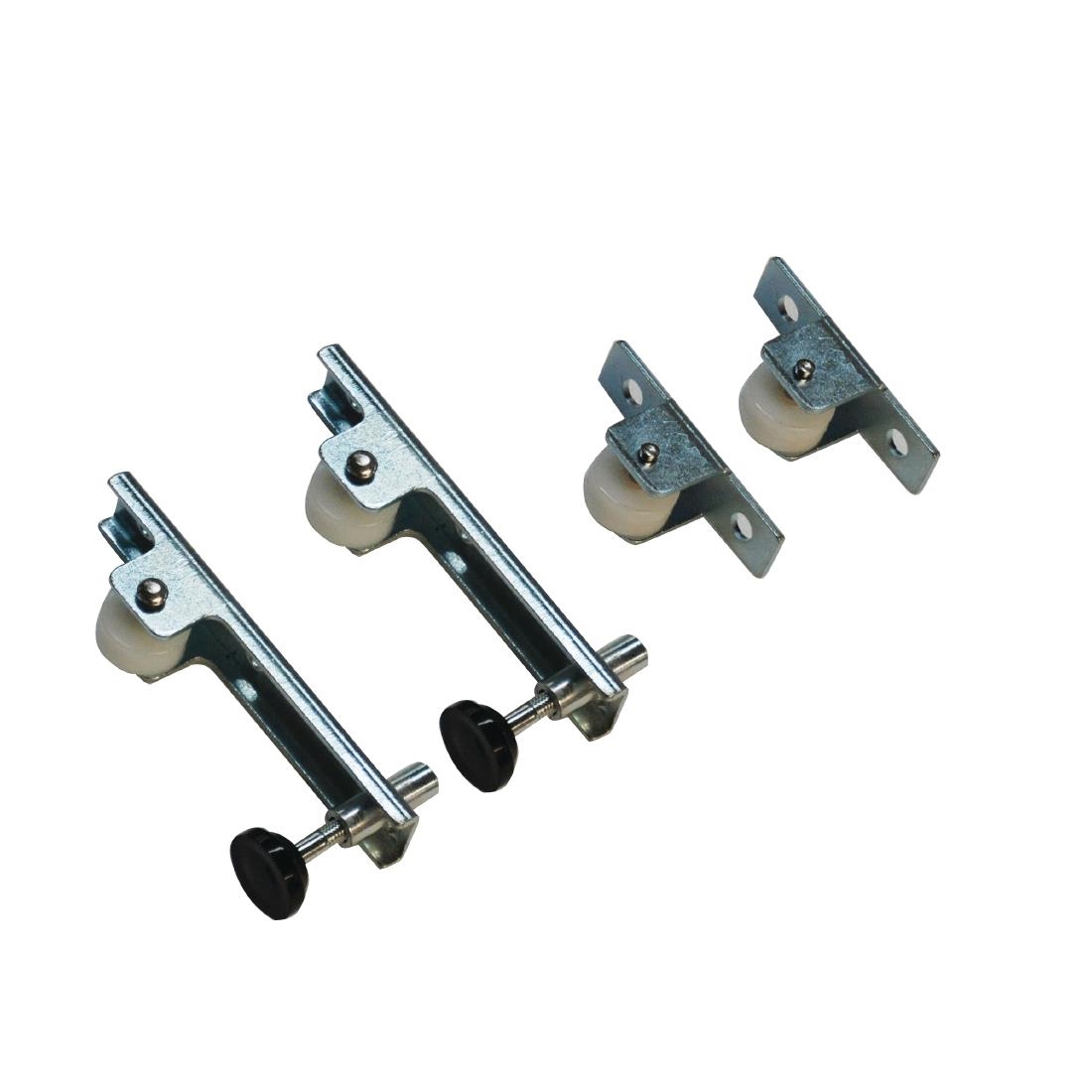 Polar Complete Castor Set of 4 castors and 2 feet