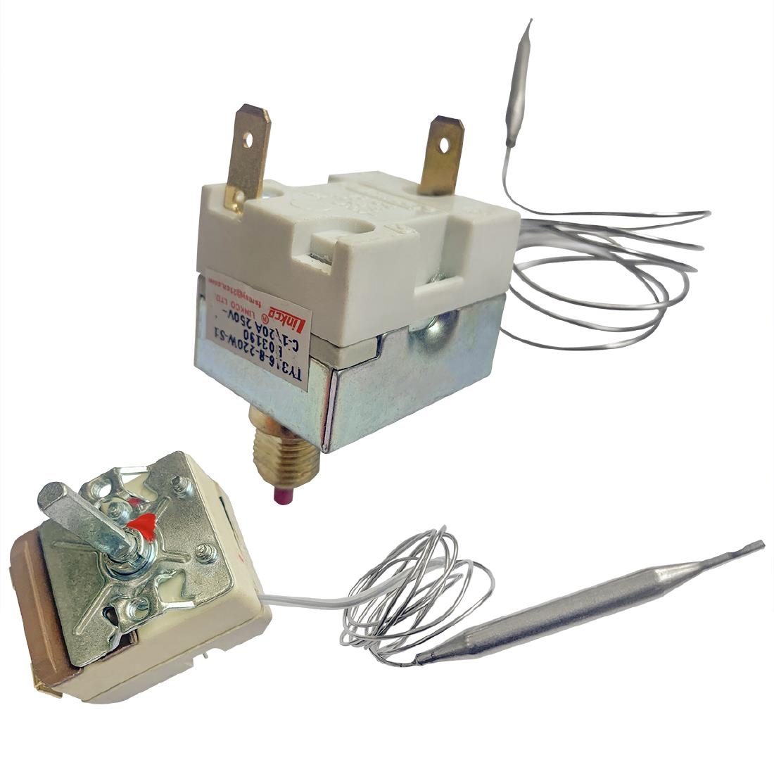 Nisbets Essentials Thermal Cut Out and Thermostat