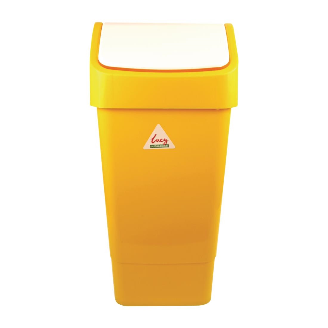 SYR Polypropylene Swing Bin Yellow 50Ltr