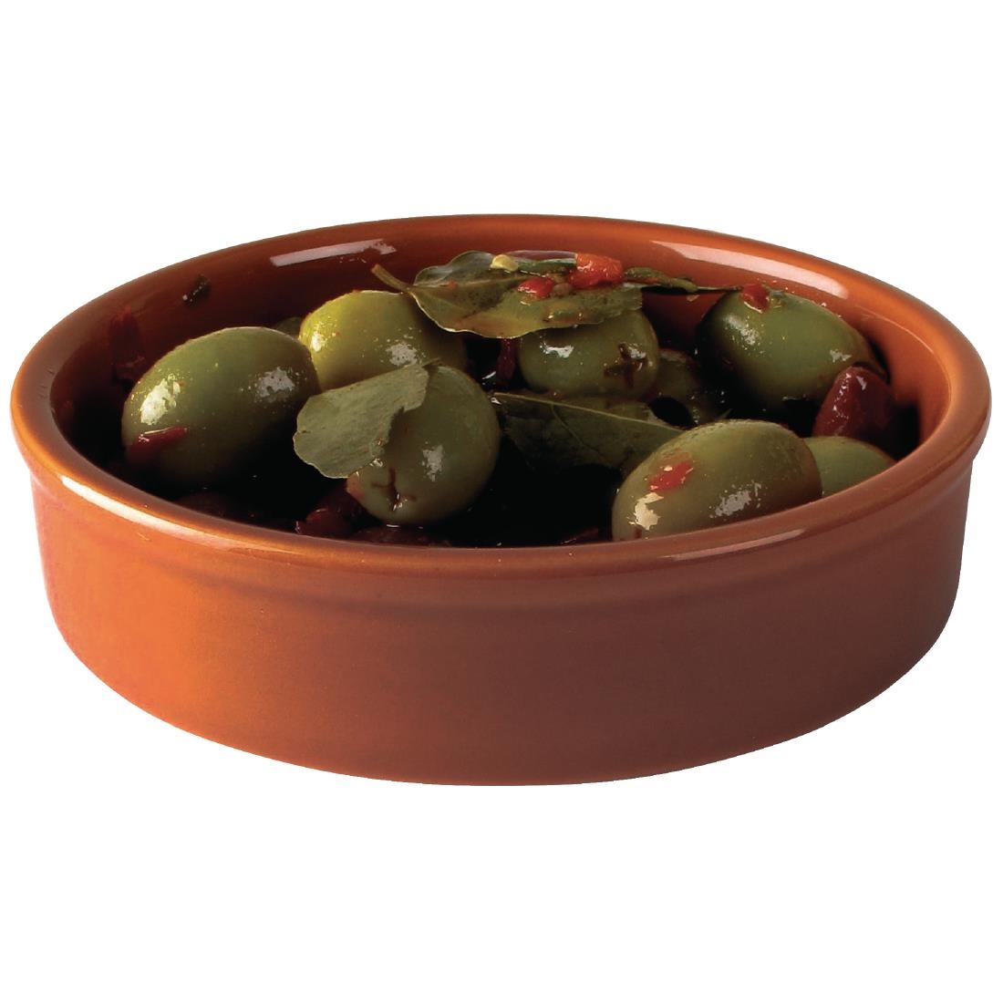 Olympia Rustic Mediterranean Large Dishes 134mm (Pack of 6)