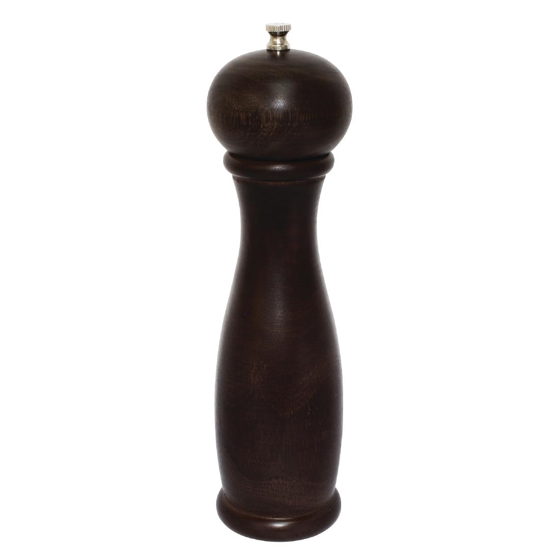 Dark Wood Salt and Pepper Mill 10in