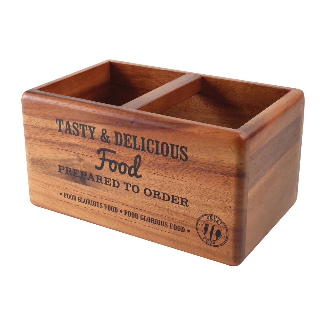 T&G Food Glorious Food Table Tidy with Chalkboard