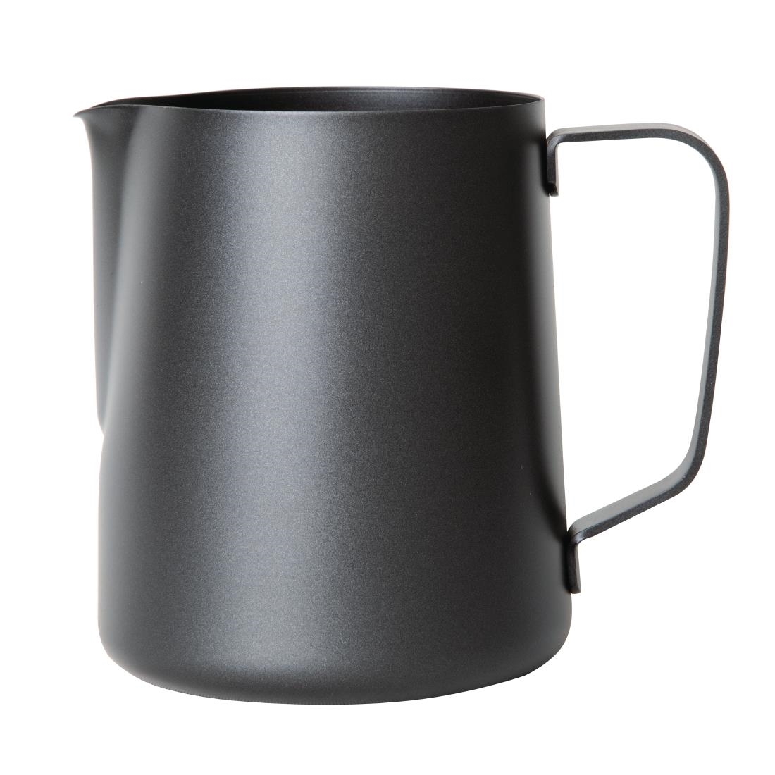 Olympia Black Non-Stick Milk Frothing Jug 900ml