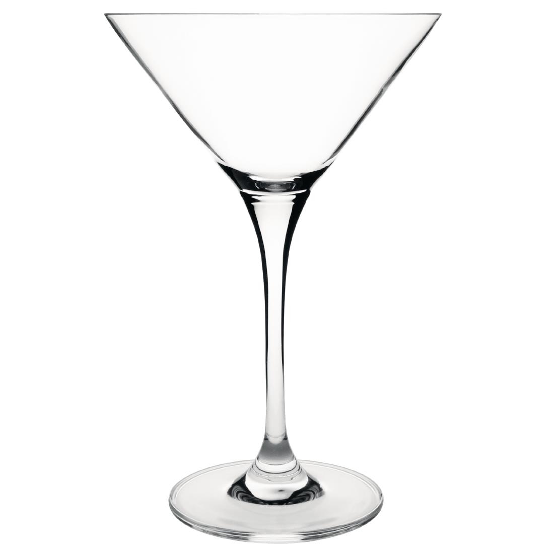 Olympia Campana One Piece Crystal Martini Glass 260ml (Pack of 6)