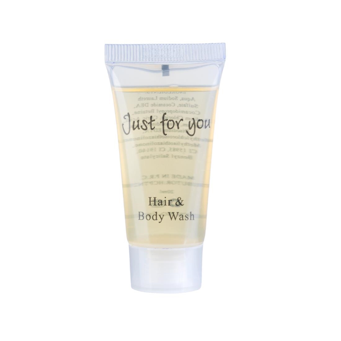 Just For You Hair & Body Wash 20ml (Pack of 100)