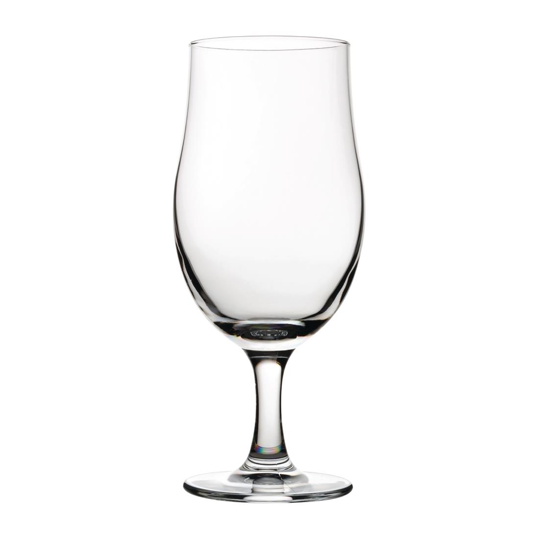 Utopia Stemmed Draught Beer Glasses 380ml CE Marked (Pack of 24)