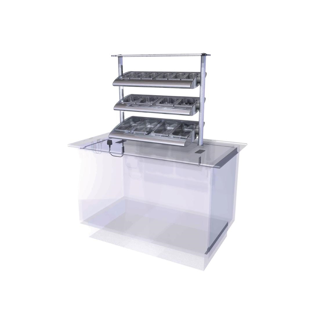 Designline Drop In Ambient Cutlery/Condiment Unit CCU2