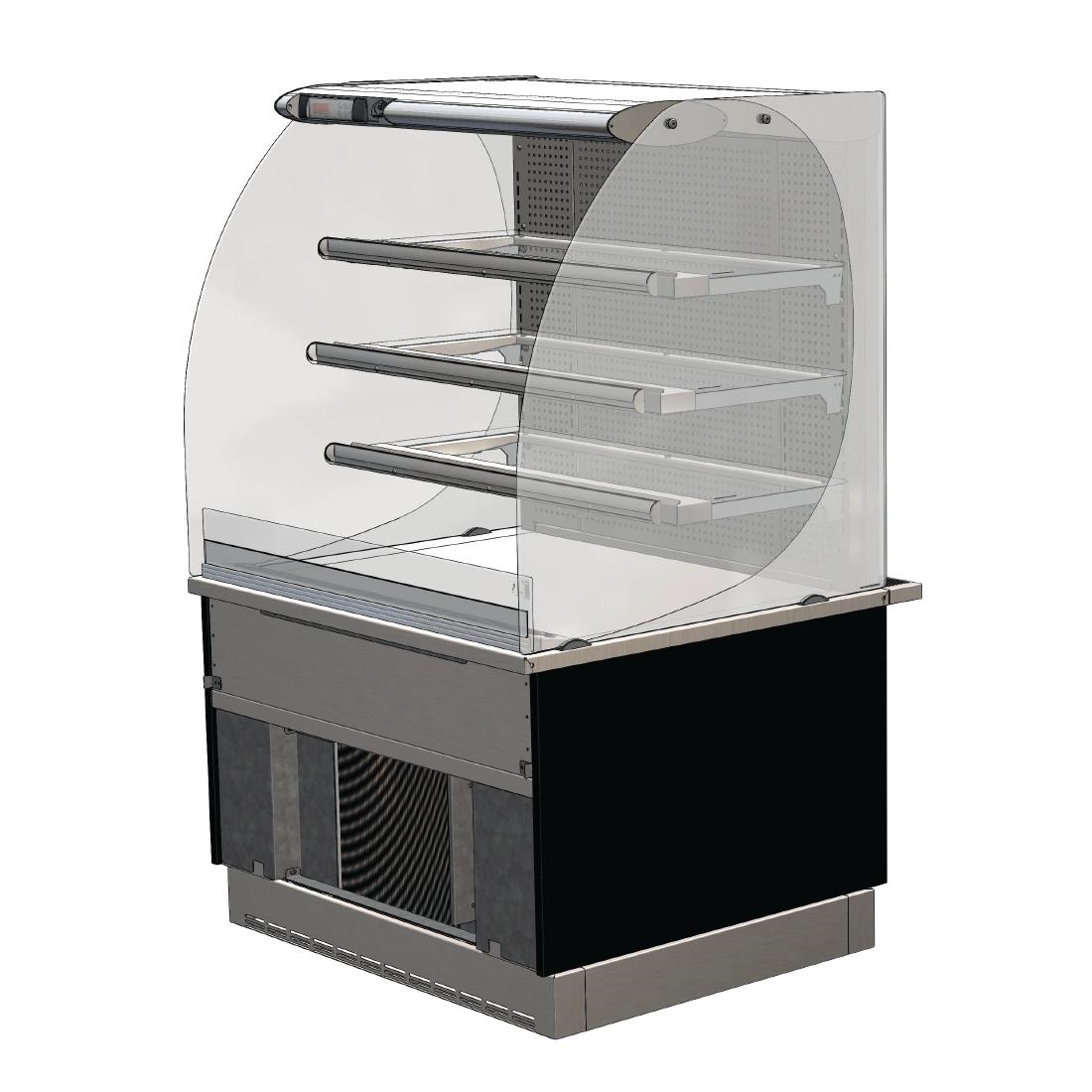 Designline Drop In Slimline Multideck Self Service 600mm