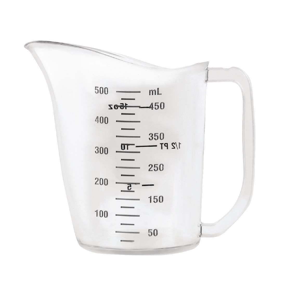 Vogue Polycarbonate Measuring Jug 500ml