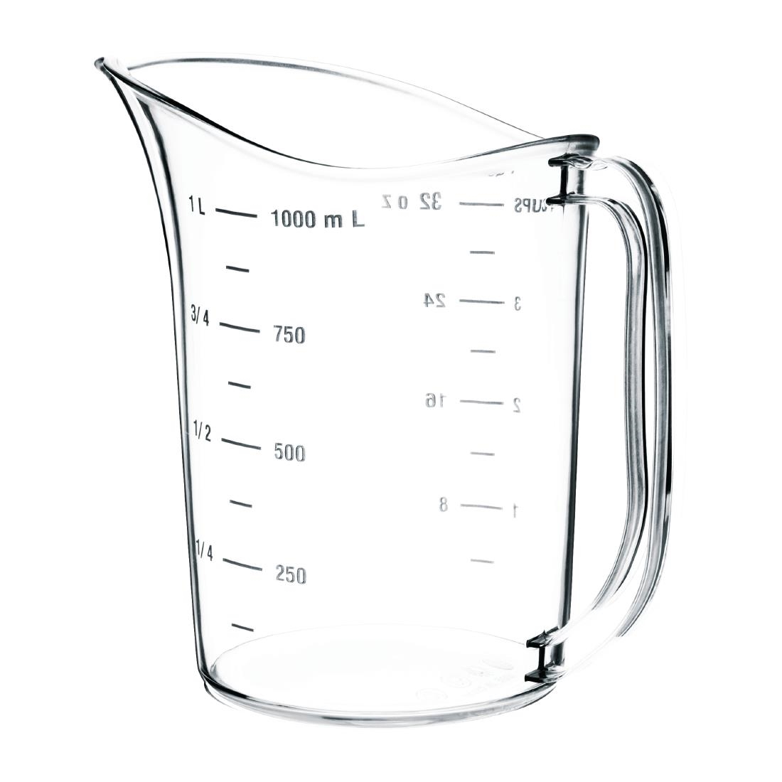 Vogue Polycarbonate Measuring Jug 1Ltr