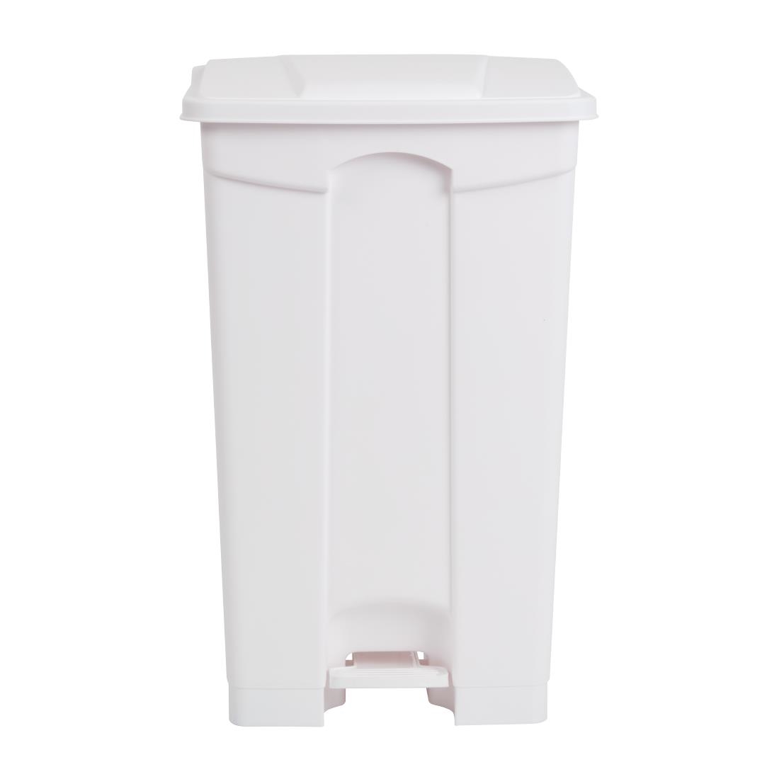 Jantex Kitchen Pedal Bin White 87Ltr