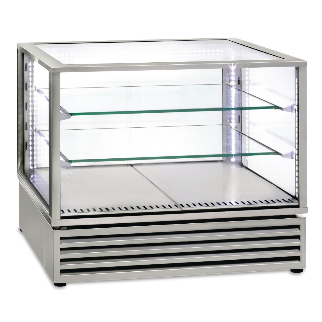 Roller Grill Countertop Display Fridge 2/1GN Stainless Steel CD800 I