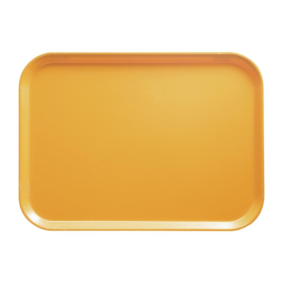 Cambro Camtray Fibreglass Serving Tray Yellow 350 x 270mm