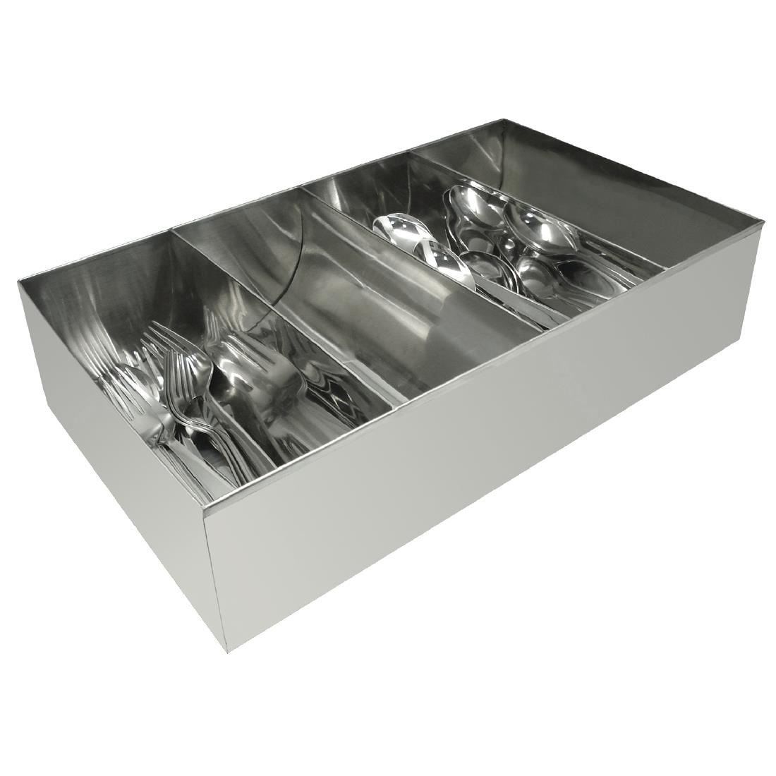 Olympia Cutlery Holder Stainless Steel