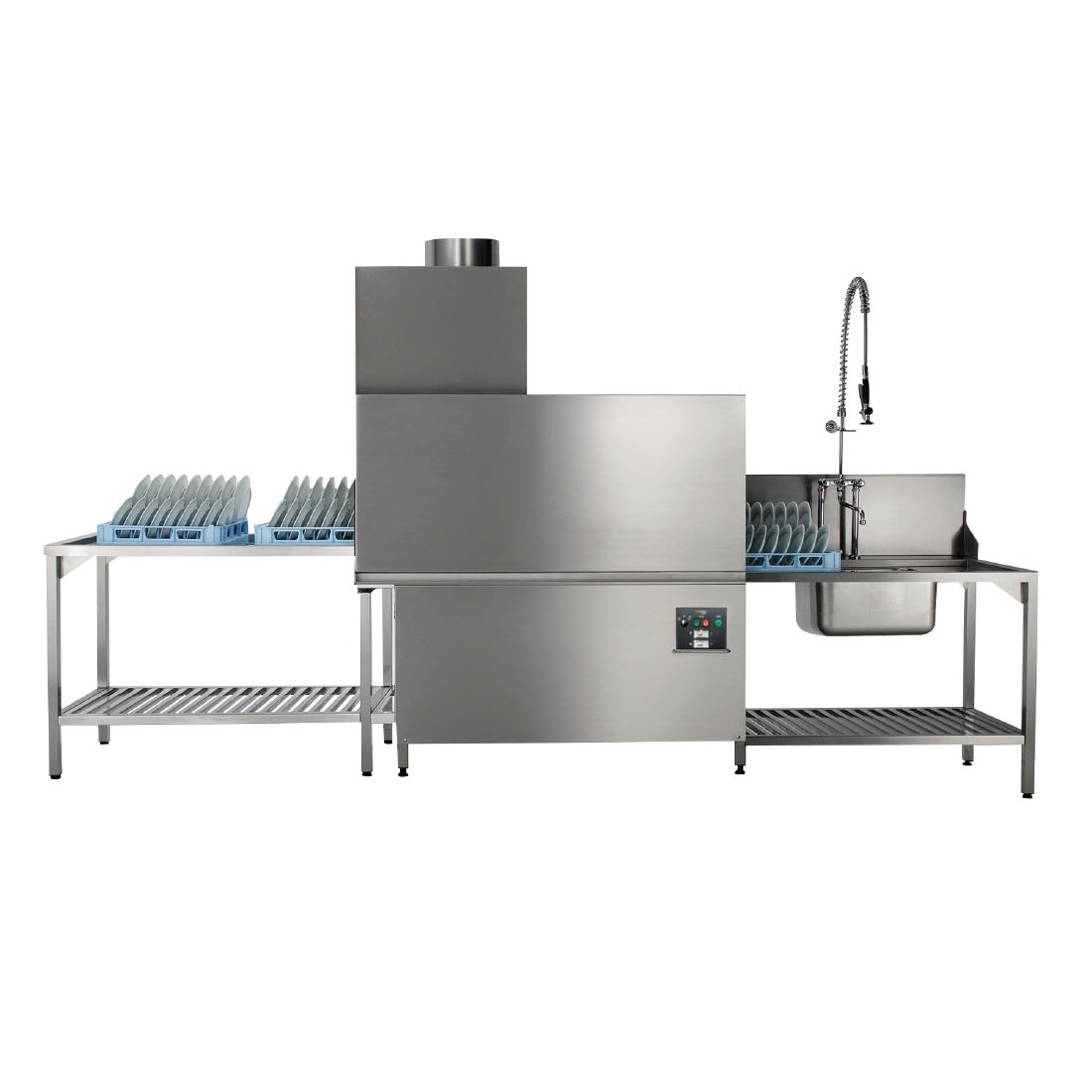 Hobart Ecomax Plus Conveyor Dishwasher Hot Feed C815-A