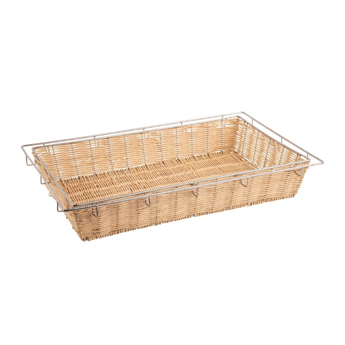 Wicker Metal Frame Basket 1/1 GN