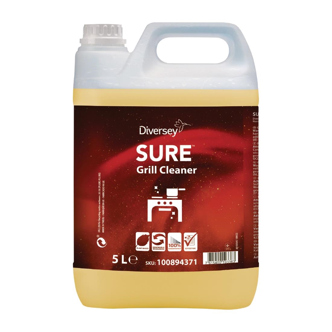 SURE Grill Cleaner Concentrate 5Ltr (2 Pack)