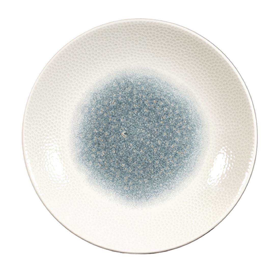 Churchill Isla Centre Print Deep Coupe Plates Topaz Blue 281mm (Pack of 12)