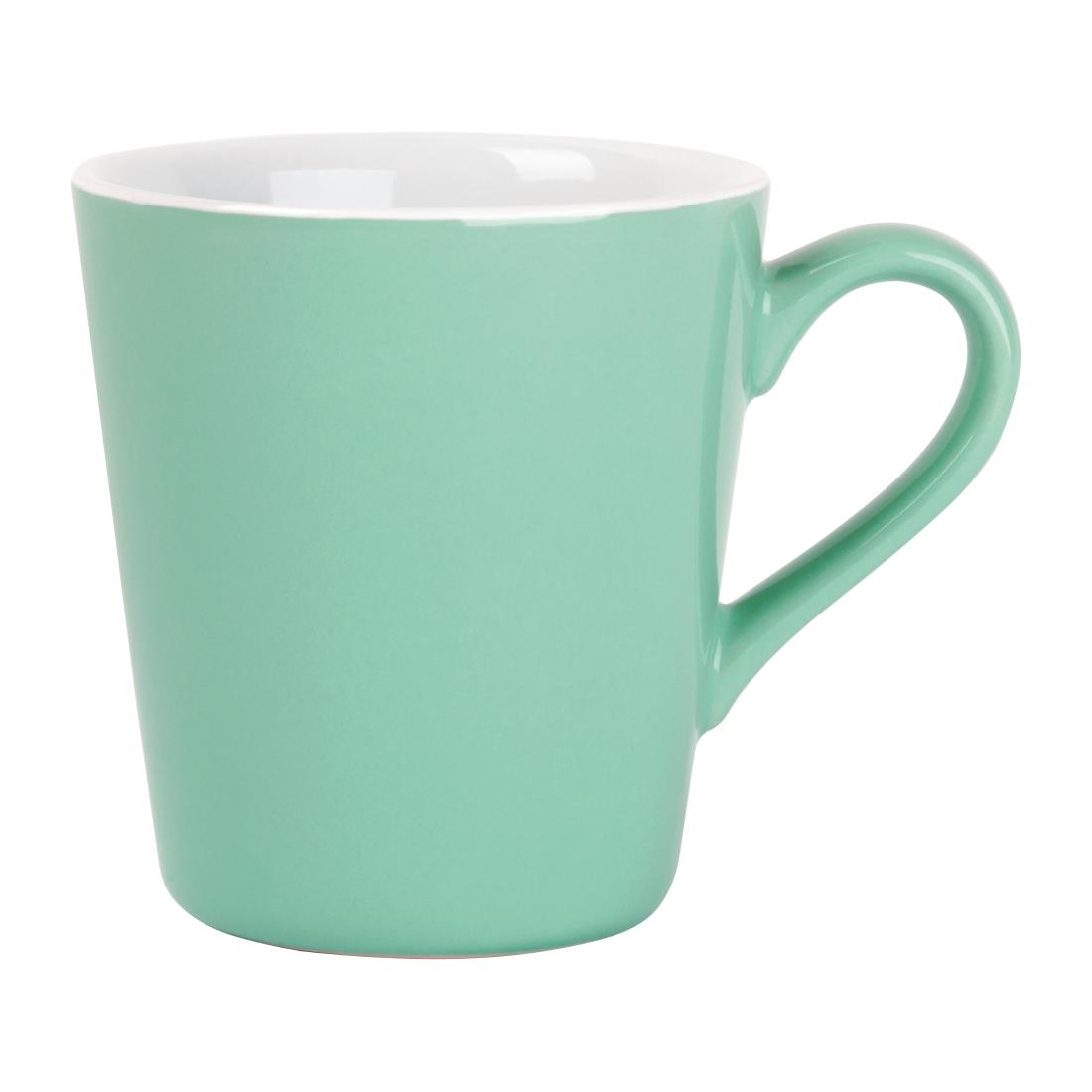Olympia Cafe Flat White Cups Aqua 170ml (Pack of 12)