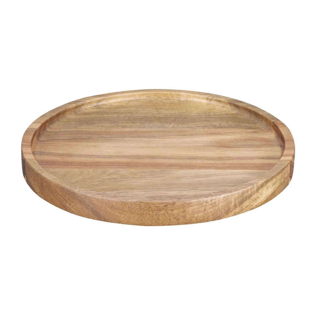 Olympia Acacia Round Plates 200(D)mm