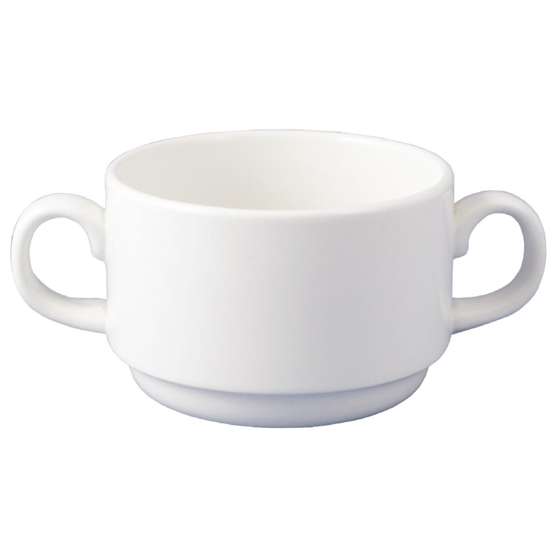 Dudson Classic White Soup Cups 310ml (Pack of 36)