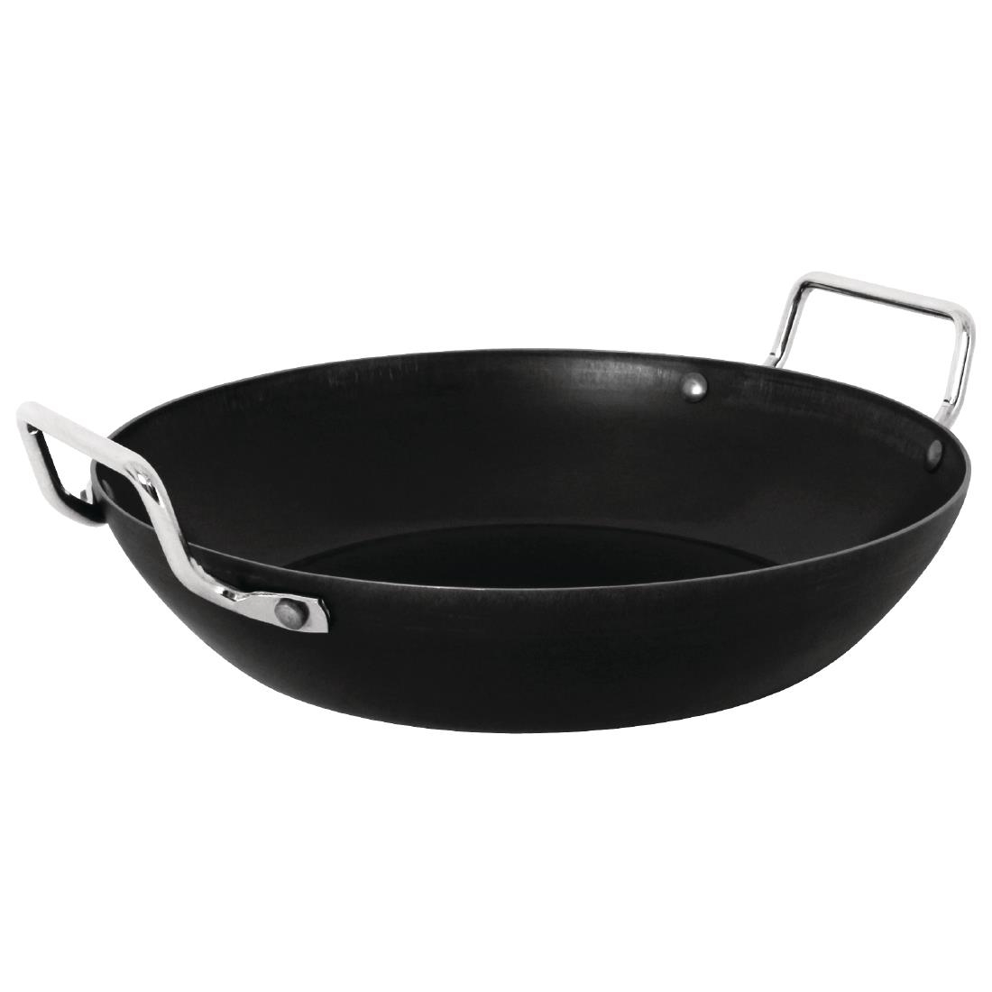 Vogue Carbon Steel Paella Pan 400mm