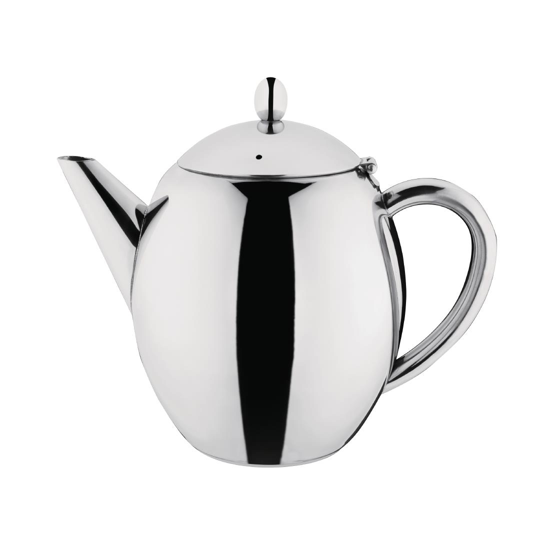 Olympia Richmond Stainless Steel Teapot 1.7Ltr/60oz