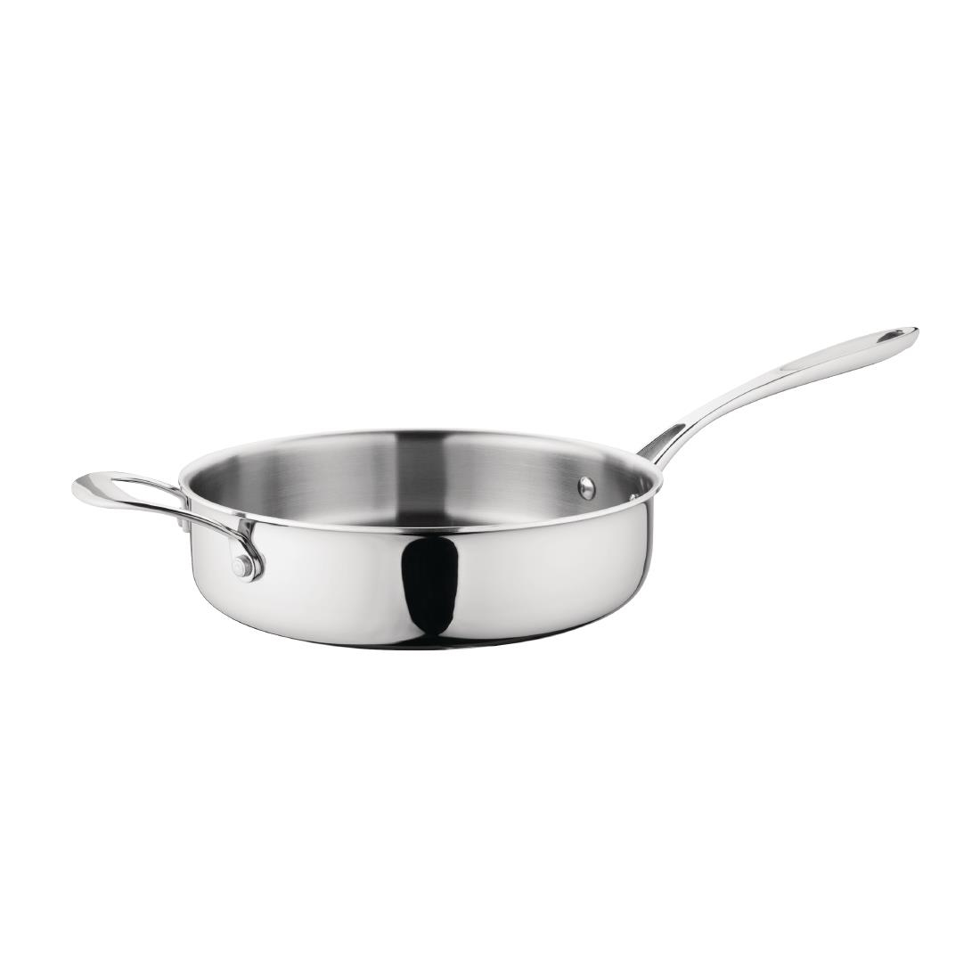 Vogue Tri Wall Sauté Pan 240mm