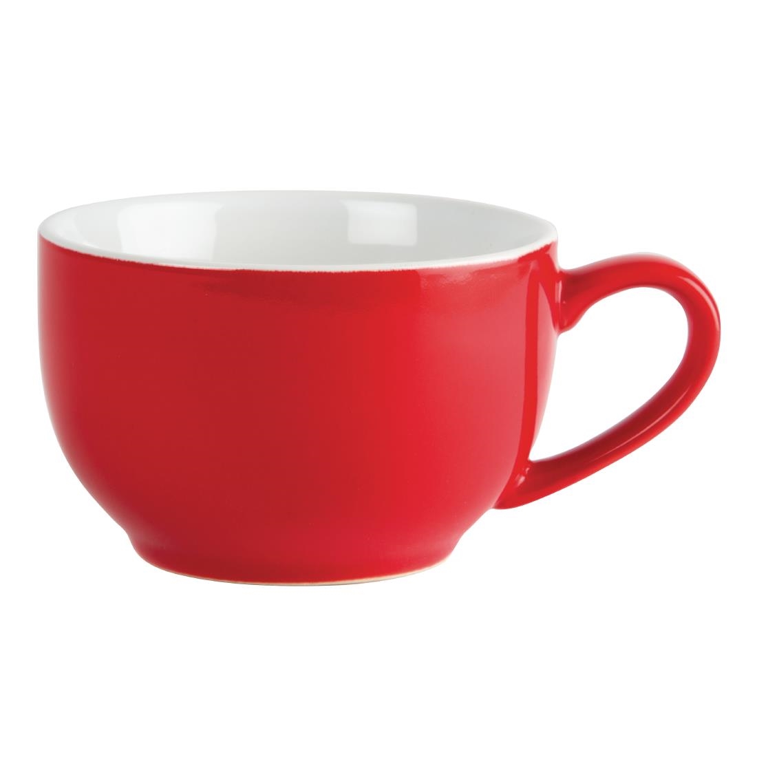 Olympia Cafe Coffee Cups Red 228ml (Pack of 12)