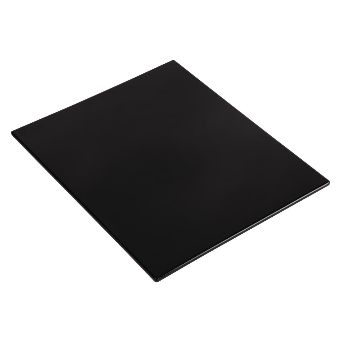 APS Zero Melamine Platter Black GN 1/2