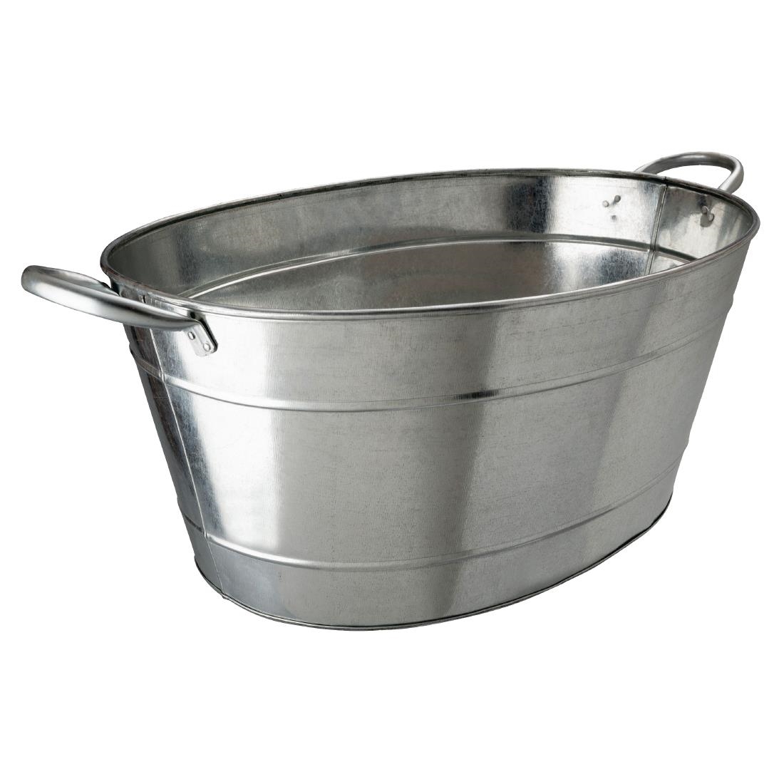 Beaumont Galvanised Steel Wine And Champagne Tub