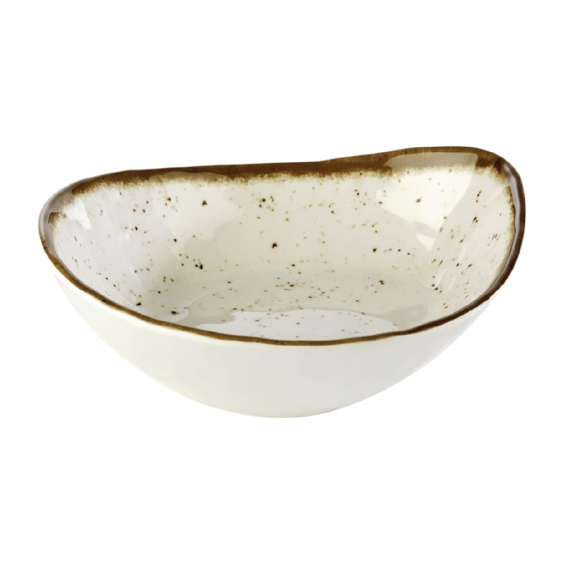 APS Stone Art Oval Bowl 230mm length