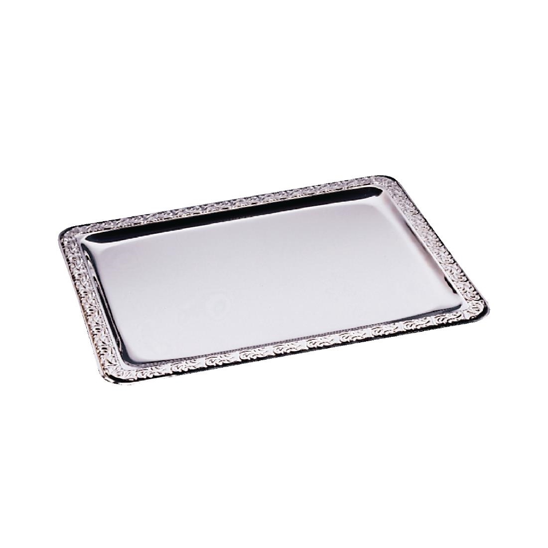 APS Stainless Steel GN 1/1 Rectangular Service Tray 530mm
