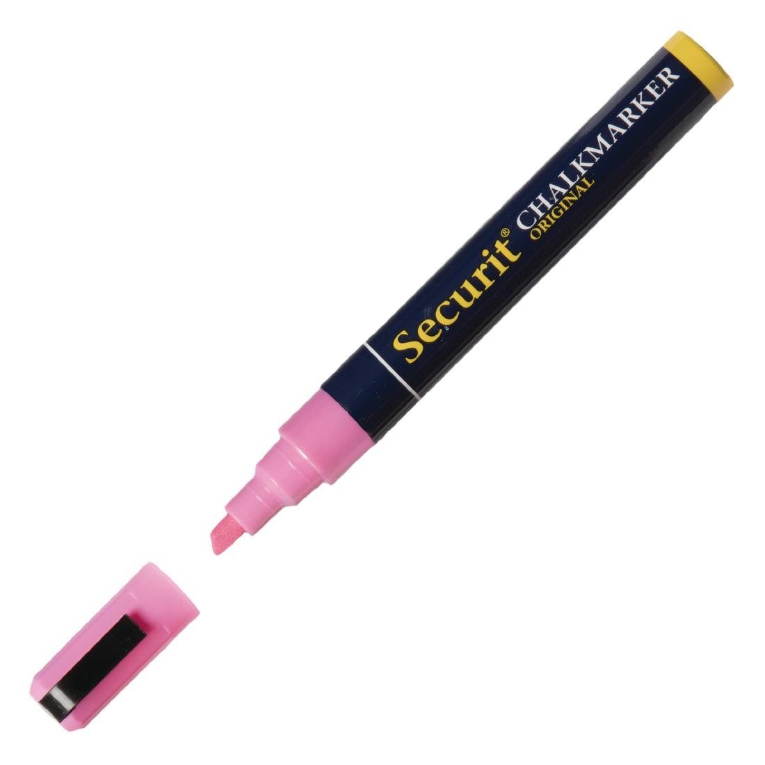 Securit 6mm Liquid Chalk Pen Pink