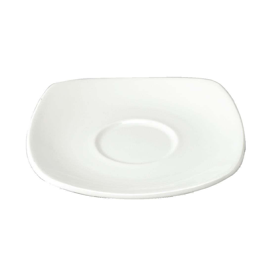 Churchill Square Cafe Latte Saucers 160mm (Pack of 12)