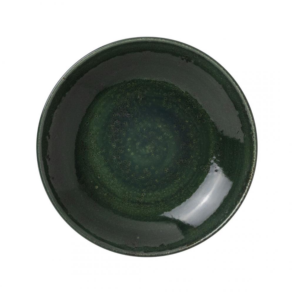 Vesuvius Burnt Emerald Coupe Bowl 25.5cm 120.25cl (10 42 2/7oz) - 12030569 (Pack of 12)