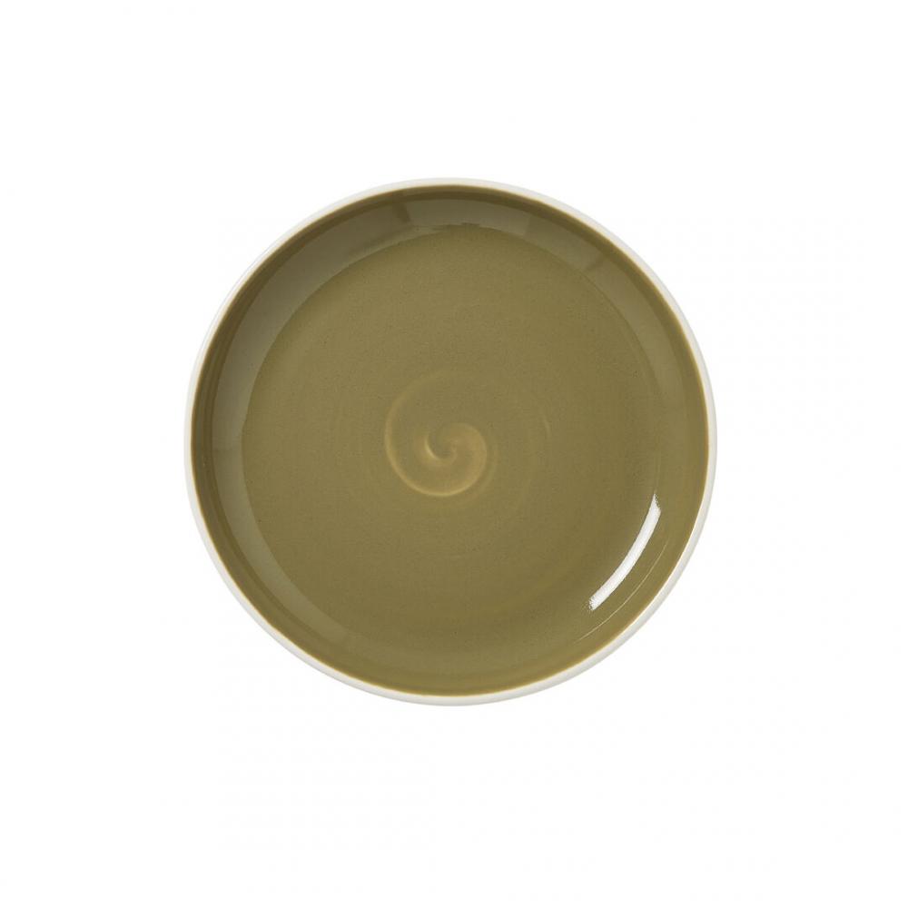 Nyx Olive Nordic Coupe Plate 20.25cm (8) - 12200631 (Pack of 12)