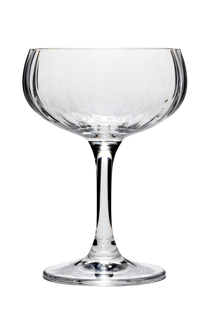 Optic Champagne Coupe 13.02cm H 23.6cl (3 5/8 x 5 1/8 8 oz) - 4854RD352 (Pack of 24)