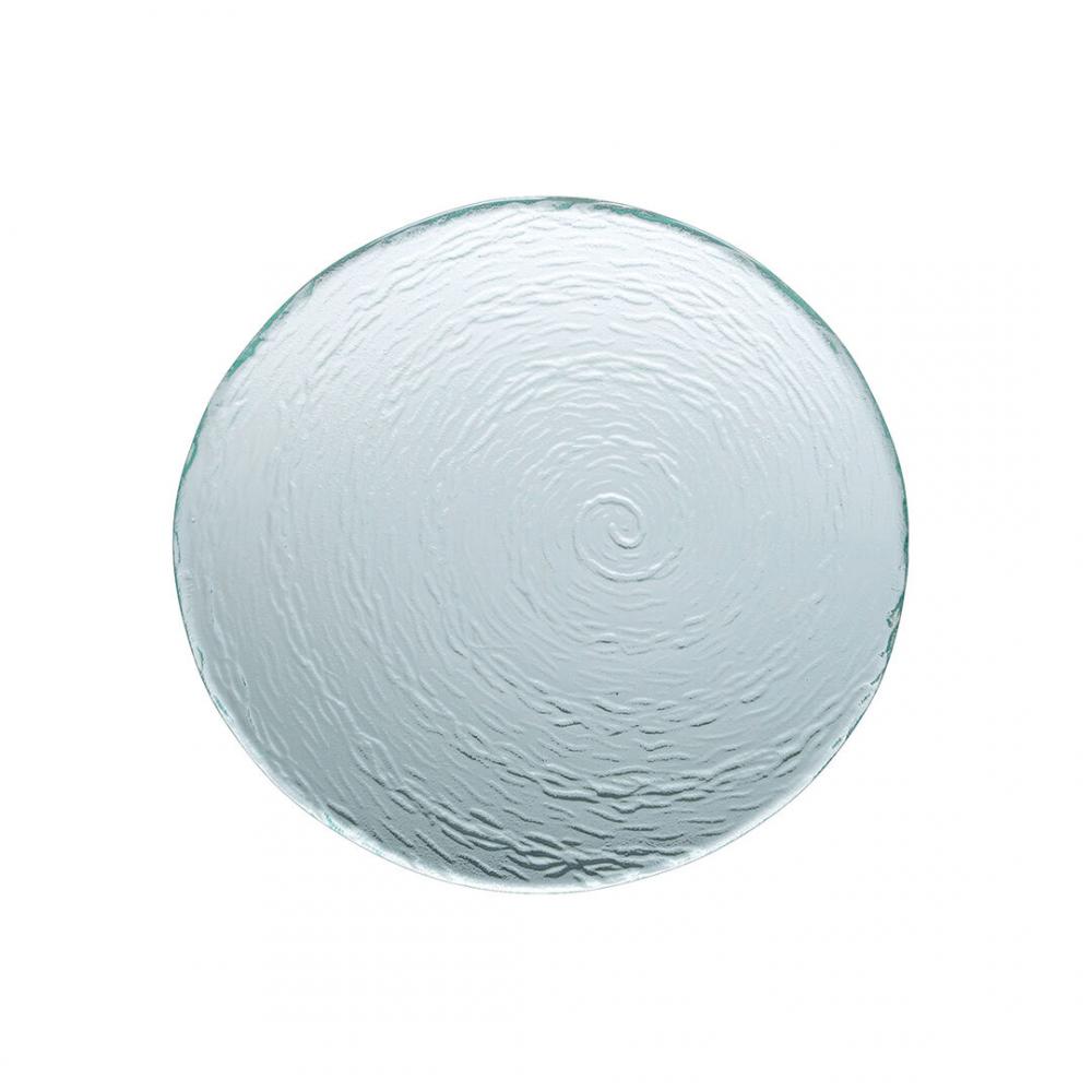 Scape Glass Clear Round Platter 30cm (11 3/4) - 6512G380 (Pack of 6)