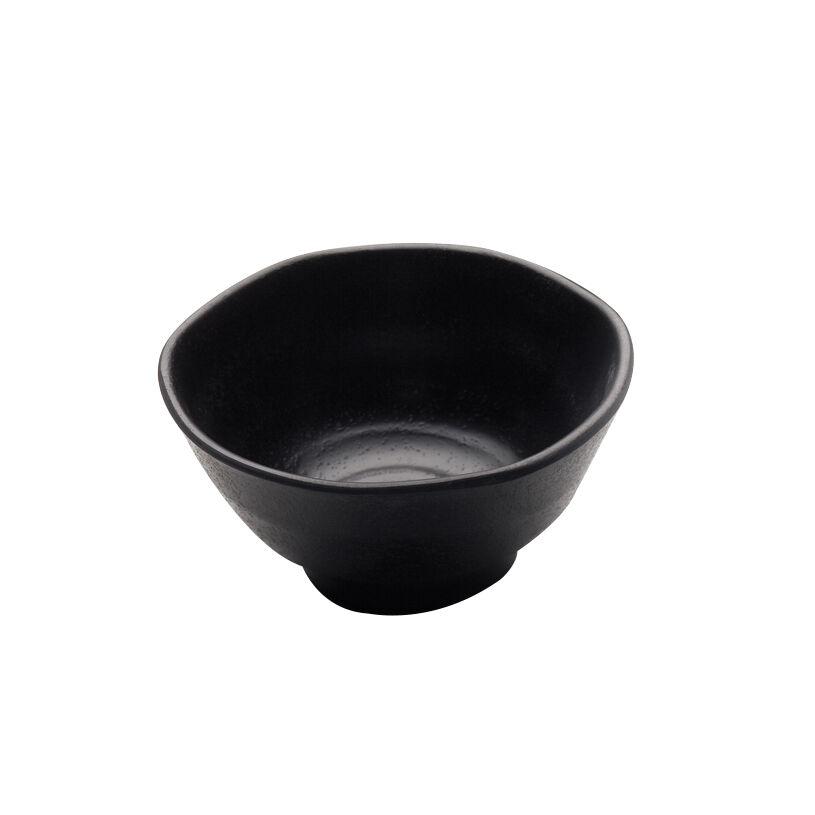 Zen Black Bowl 11.5 x 5.7cm 24.25cl (4 1/2 x 2 1/4 8 1/2oz) - 6834EL089 (Pack of 6)