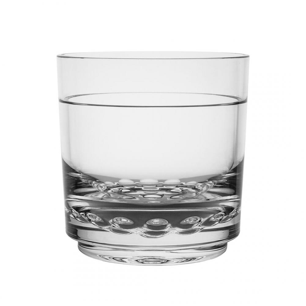 Diamond Clear Rocks Tumbler 8.57cm H 28.5cl (3 3/8 H 10oz) - 7030DR003 (Pack of 24)