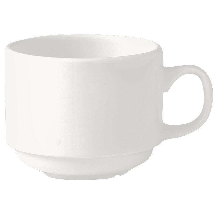 Monaco White Stacking Cup 17cl (6oz) - 9001C332 (Pack of 36)