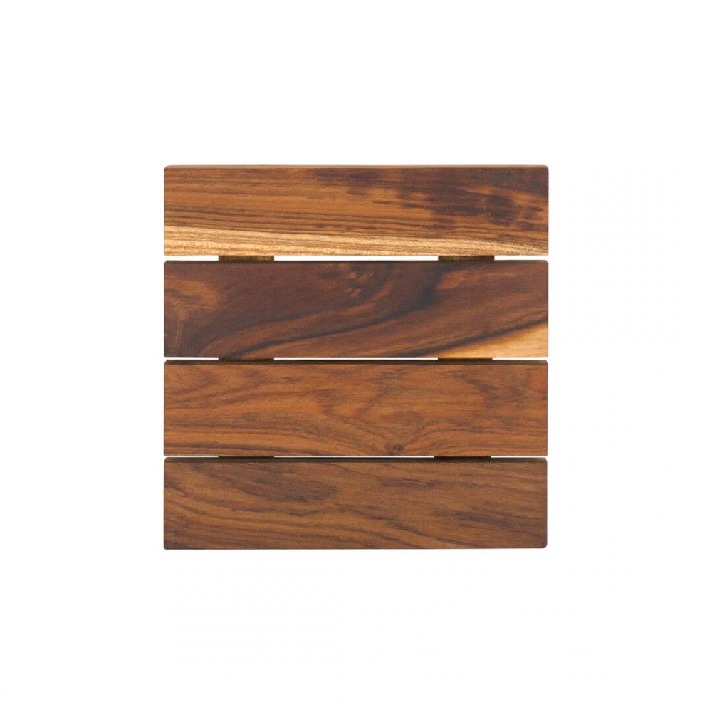 Fusion Teak Square Tile 15.2cm (6) - DWFBWD66ST