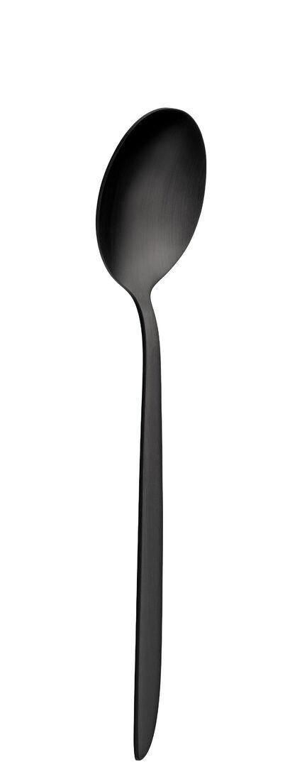 Orca Matt Black Dessert Spoon - F46018-000000-B01012 (Pack of 12)