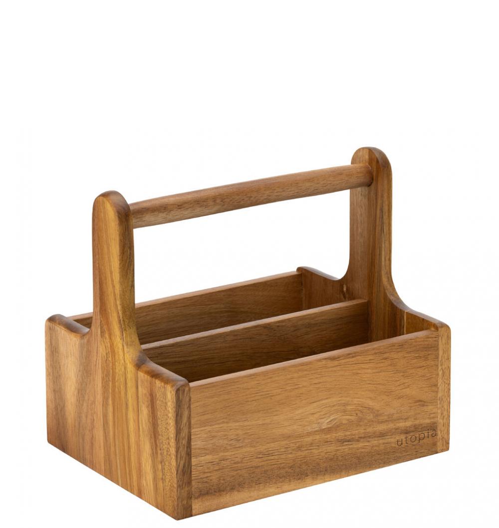 Medium Wooden Table Caddy - JMP706-000000-B01002